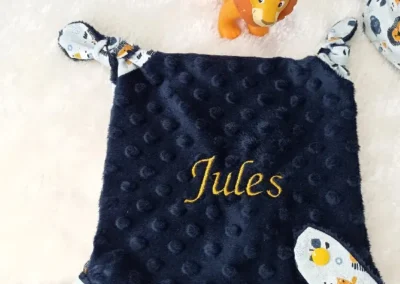 Doudou à personnaliser prénom