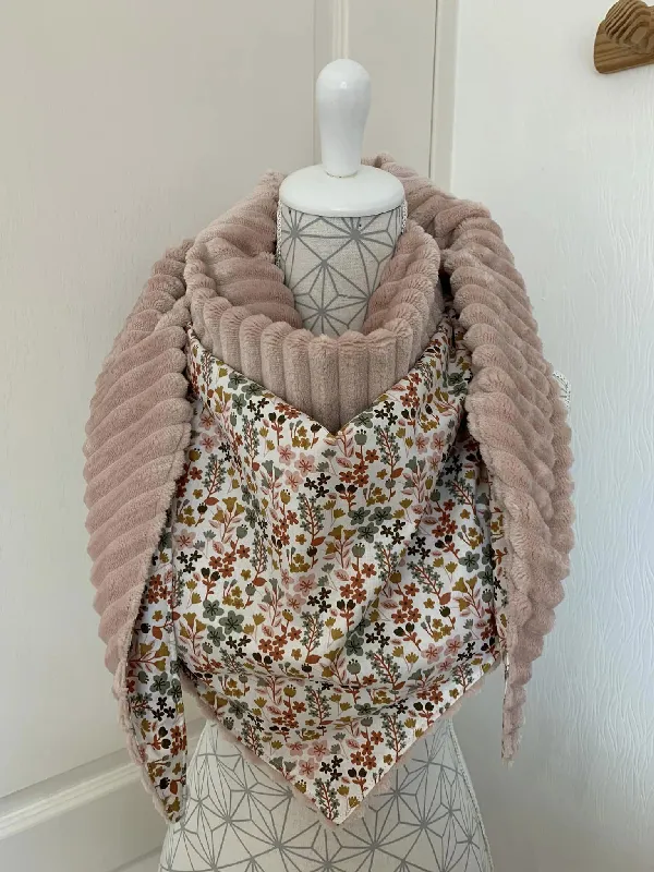 creatiphn couture femme echarpe xxl broderie personnalise 5