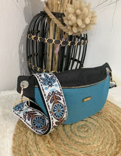 creatiphn couture femme sac banane broderie personnalise 1