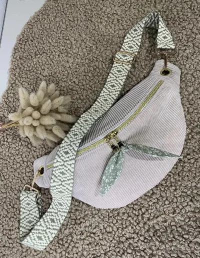 creatiphn couture femme sac banane broderie personnalise 5