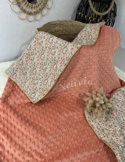 creatiphn couture plaid prenom broderie cadeau de naissance 1