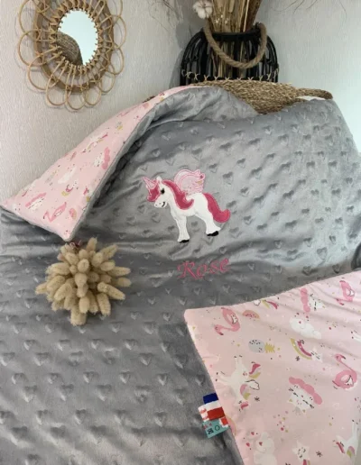 creatiphn couture plaid prenom broderie cadeau de naissance 2