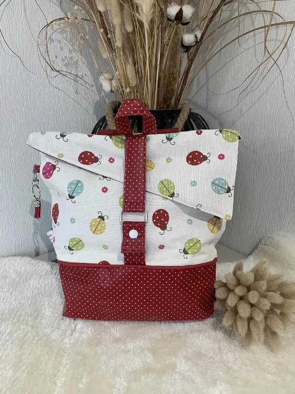 creatiphn couture sac a dos coccinelle prenom maternelle 1