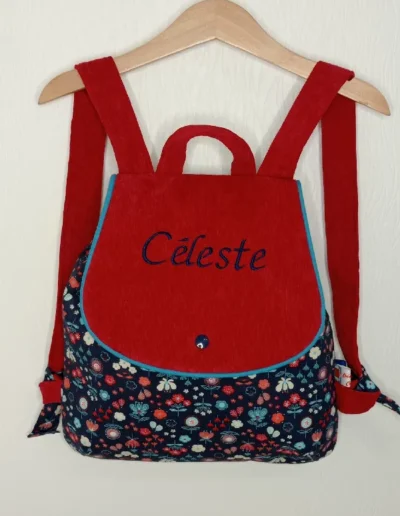 creatiphn couture sac a dos edouard prenom maternelle 5