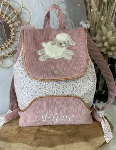 creatiphn couture sac a dos paul prenom maternelle 10