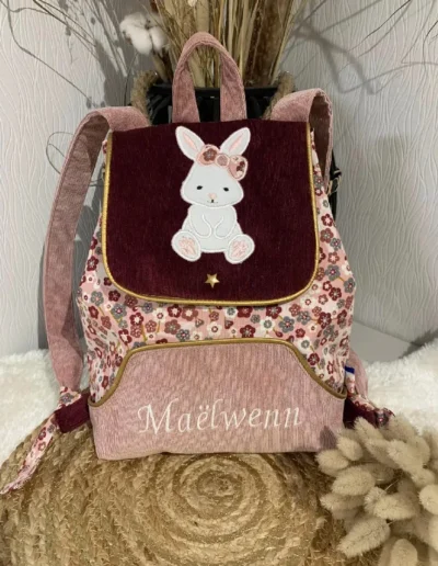 creatiphn couture sac a dos paul prenom maternelle 11