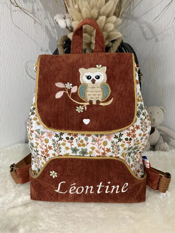 creatiphn couture sac a dos paul prenom maternelle 13