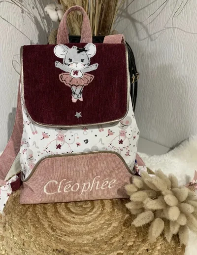 creatiphn couture sac a dos paul prenom maternelle 15