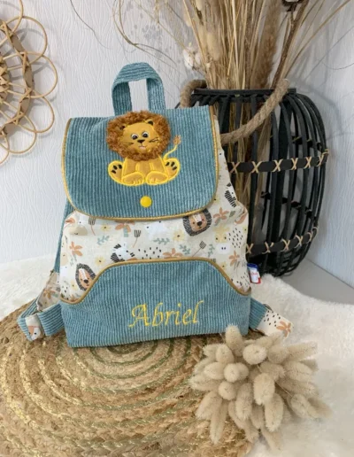 creatiphn couture sac a dos paul prenom maternelle 4