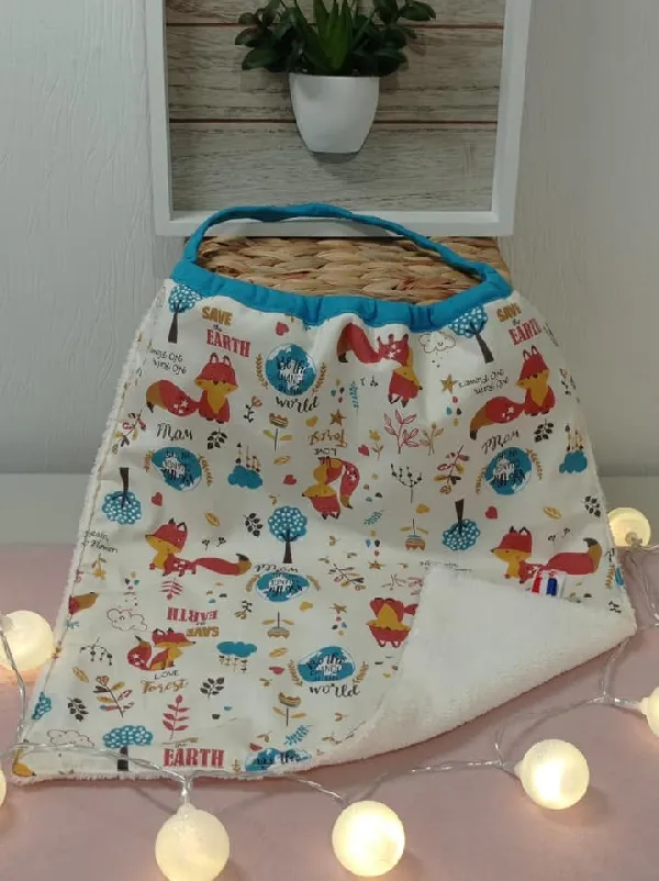 creatiphn couture serviette de cantine prenom maternelle 2