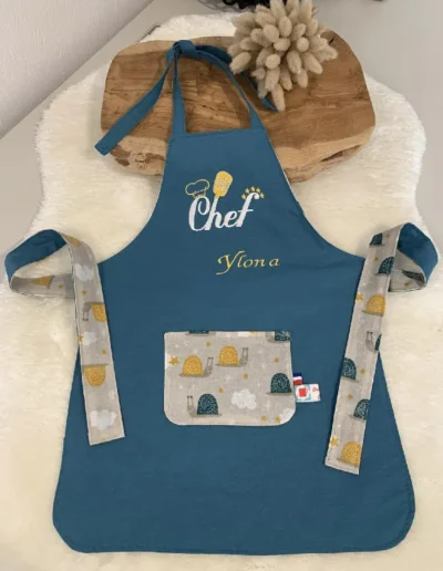 creatiphn couture tablier personnalise enfant bebe soissons 3