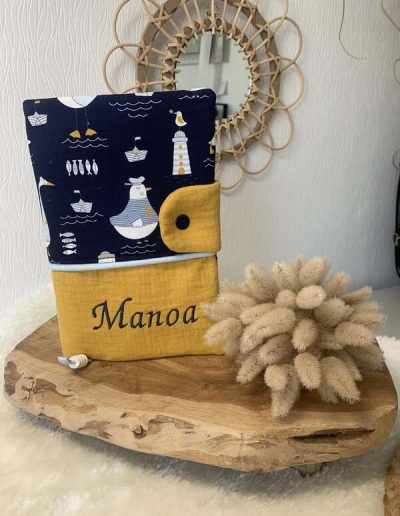 creatiphn essentiel bébé cadeau personnalisé prénom carnet de santé 6