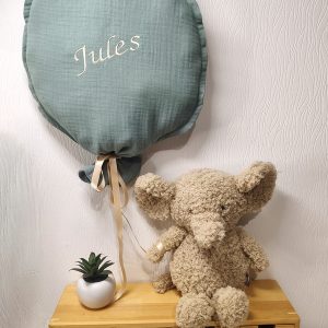 Ballon décoratif personnalisé en tissu pour chambre de bébé, décoration murale douce